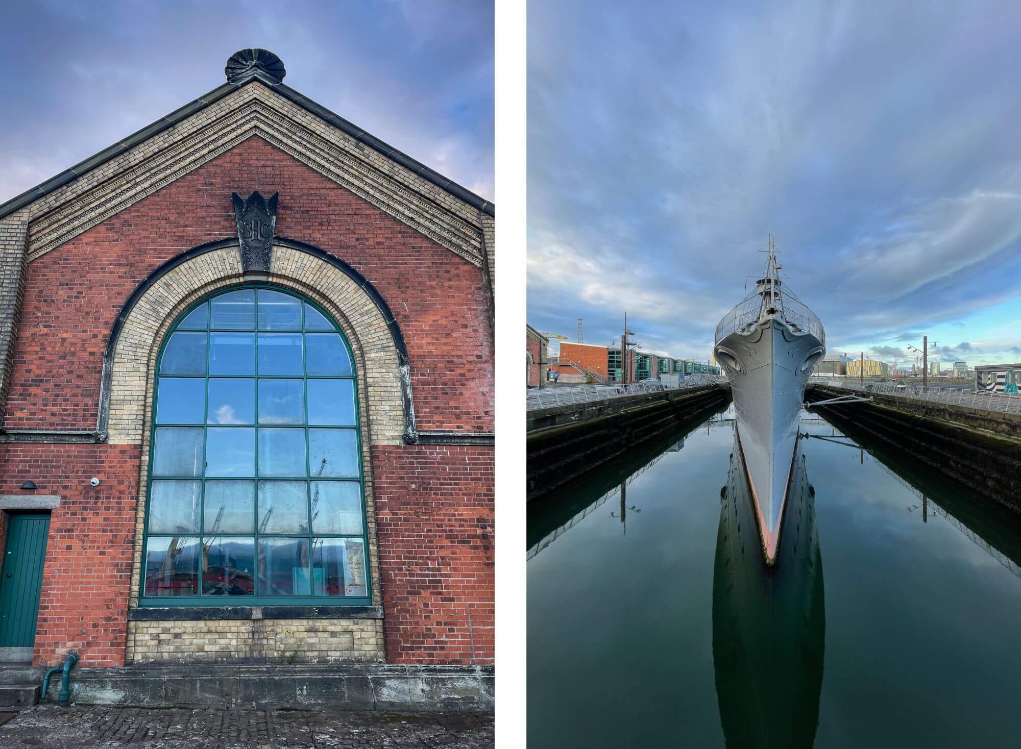 Belfast, port, Irlandia Północna, stolica