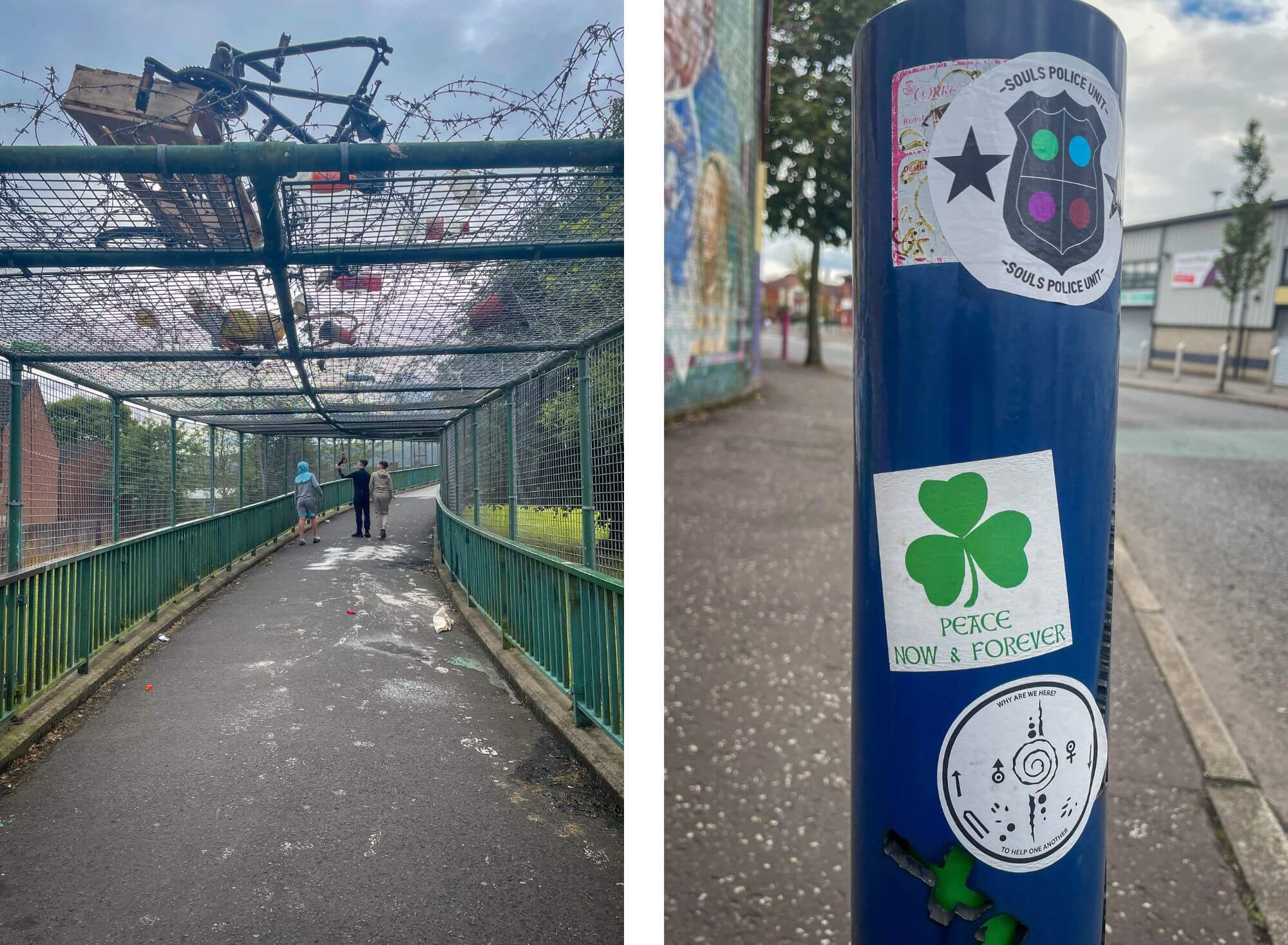 belfast, ściany pokoju