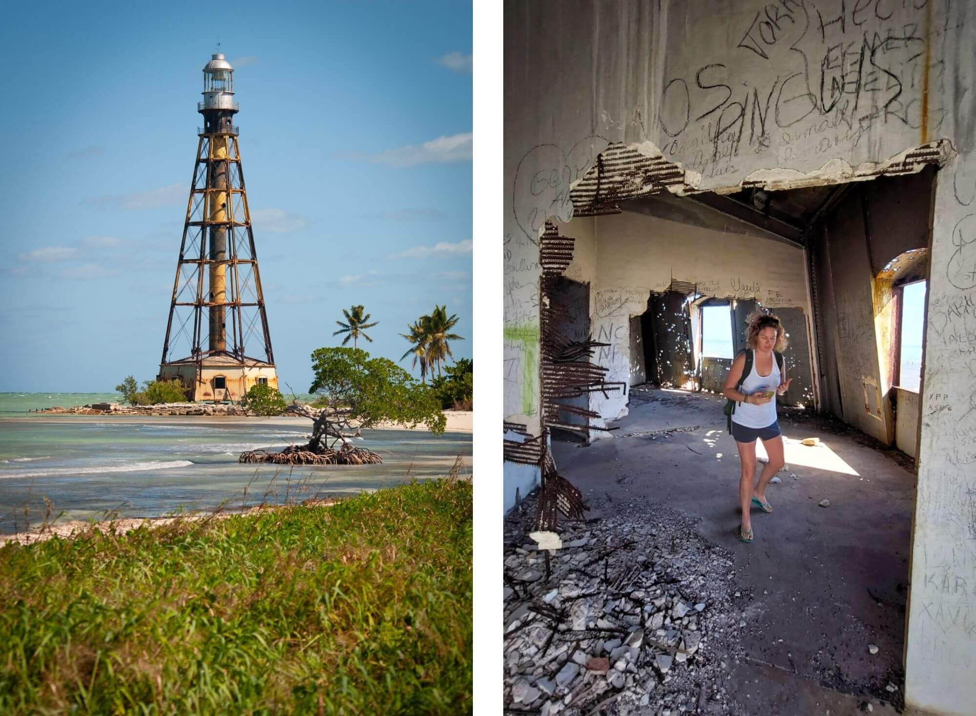 plaża, morze, Cayo Jutias, urbex, latarnia morska