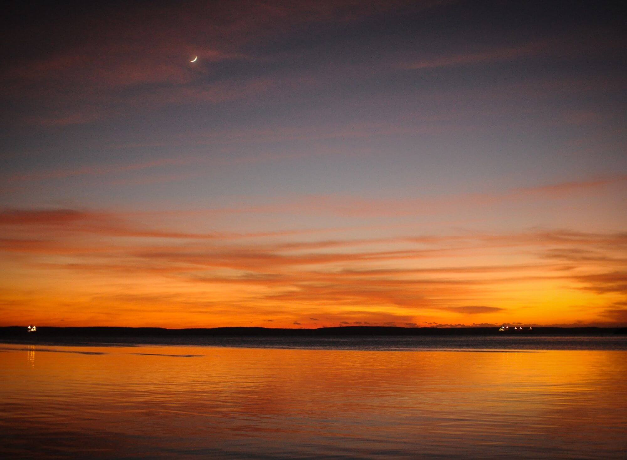 Cienfuegos, zachód słońca, Kuba