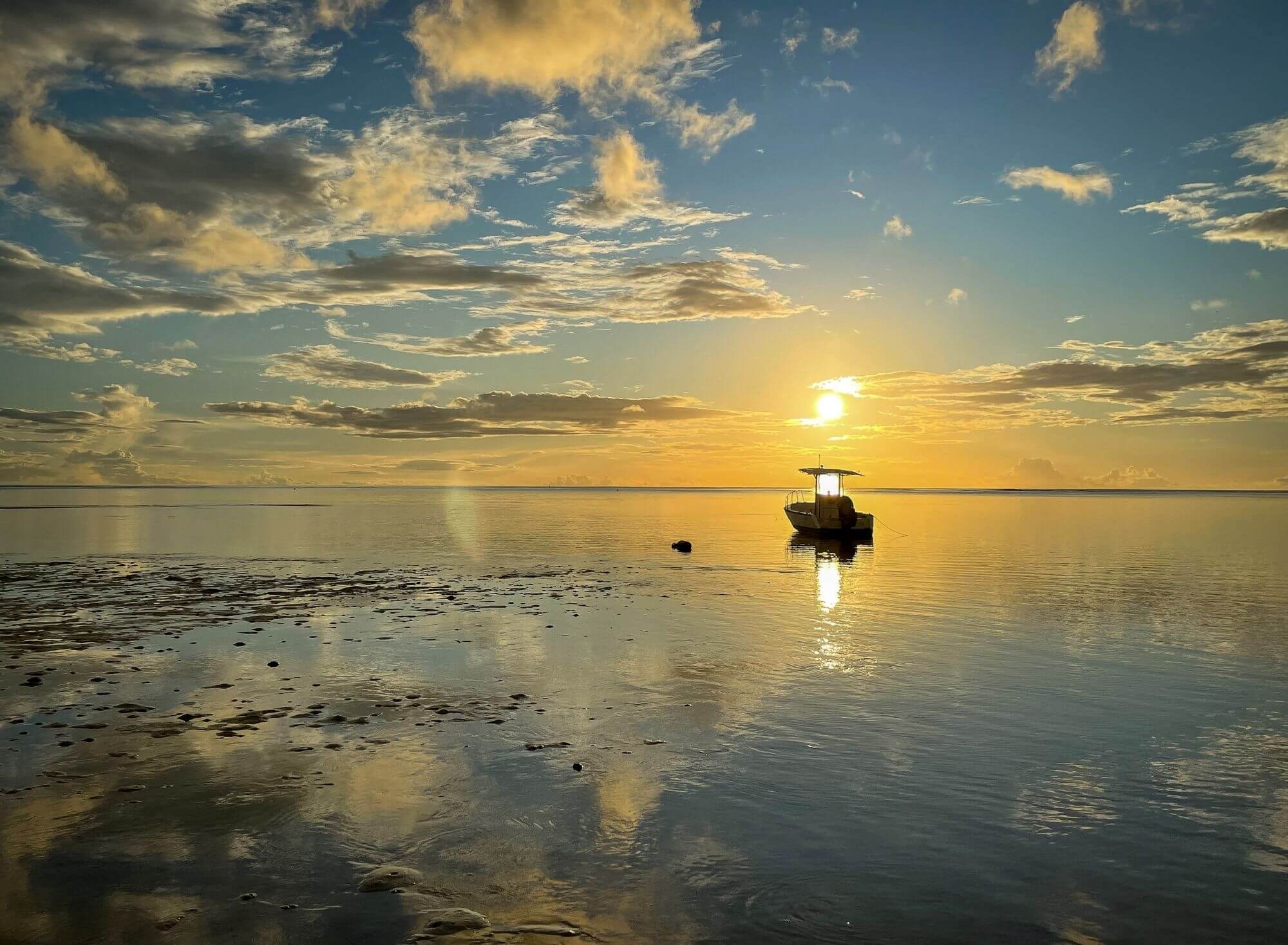 zachód słońca, Seszele